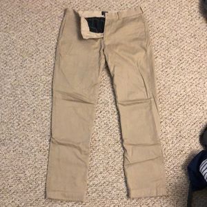 J Crew Men’s ‘The Sutton’ Flannel-Lined Khakis